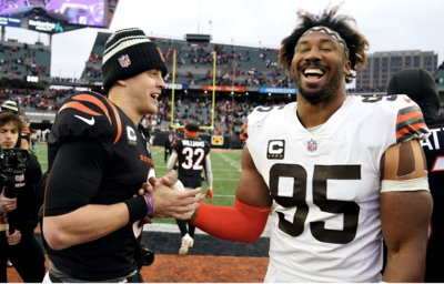 Joe Burrow comments on facing Myles Garrett as Browns star nears sack record