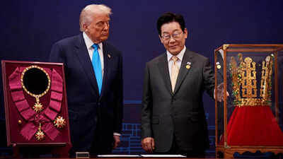 $400 million jet to samurai helmet: All the gifts Trump received in 2025