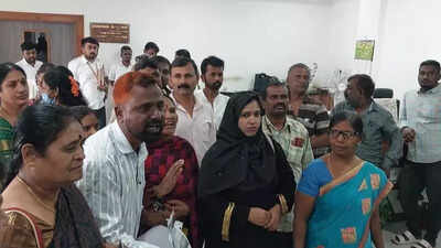 Kogilu controversy: Housing scheme beneficiaries protest preferential allotment in Karnataka