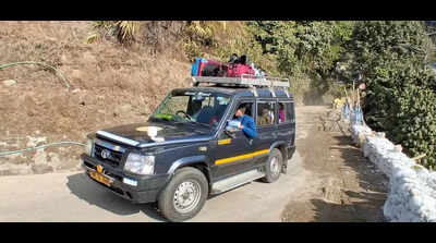 Rohini Road reopens, links plains to the Hills again