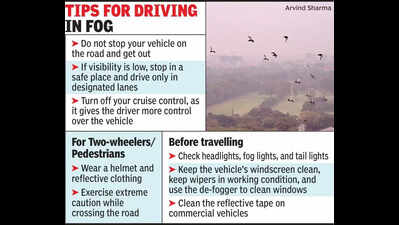 Fog safety awareness initiative at 5 toll plazas | Jaipur News - The ...