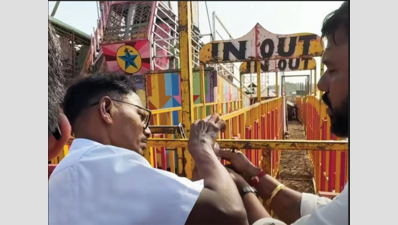 Amusement rides at Mapusa jatra sealed