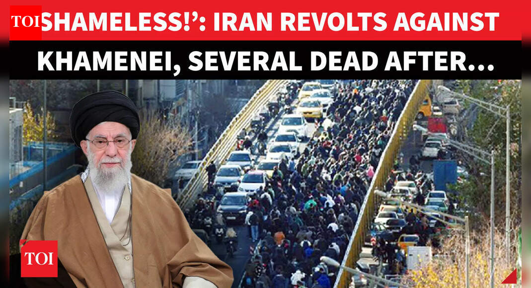 Iran Explodes Against Khamenei: Streets On Fire, Anti-Govt Protests Turn Deadly Amid Inflation Fury