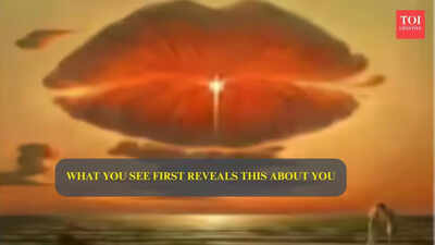 Optical illusion personality test: Lips, clouds, couple or boat? What you see first reveals if you are peace-loving, free-willed, too loving, or accepting as a person