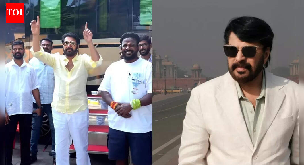 Mammootty welcomes New Year on 'Patriot' sets; shares dapper PIC; gifts wheelchairs to the needy