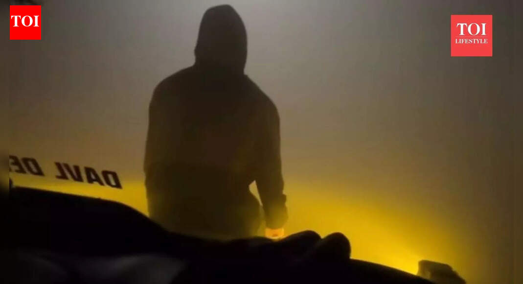 Fog so thick a man sat on the car bonnet to guide the driver- video sparks concern