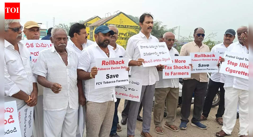 Tobacco tax hike sparks protests by farmers in Andhra Pradesh
