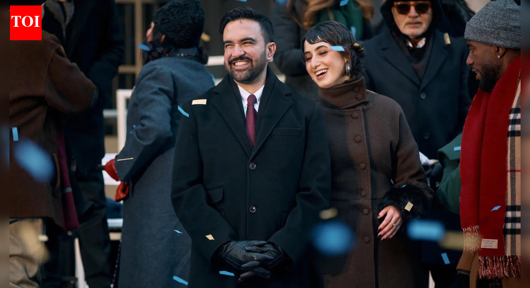 From controversial Nazi wave gesture to Punjabi groove: Viral moments from Mamdani’s oath ceremony