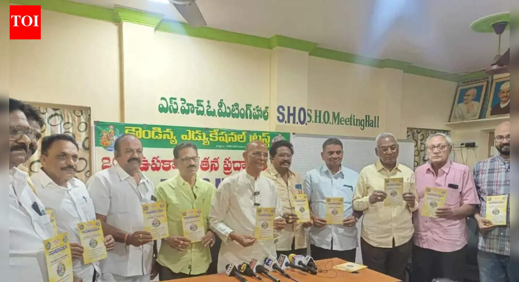 Koundinya Educational Trust to award scholarships to 500 students in Andhra Pradesh