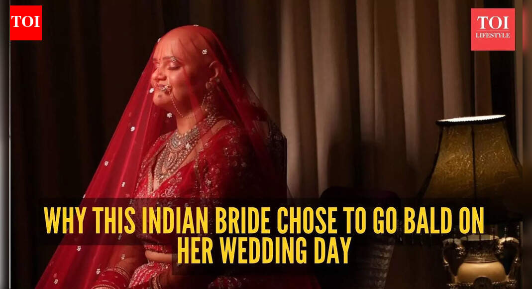 An Indian bride’s bald wedding look is sparking a powerful beauty conversation