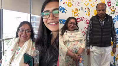 Techie takes her "proud parents" for an office visit, writes ‘It gave me a kind of sukoon I can never fully express’