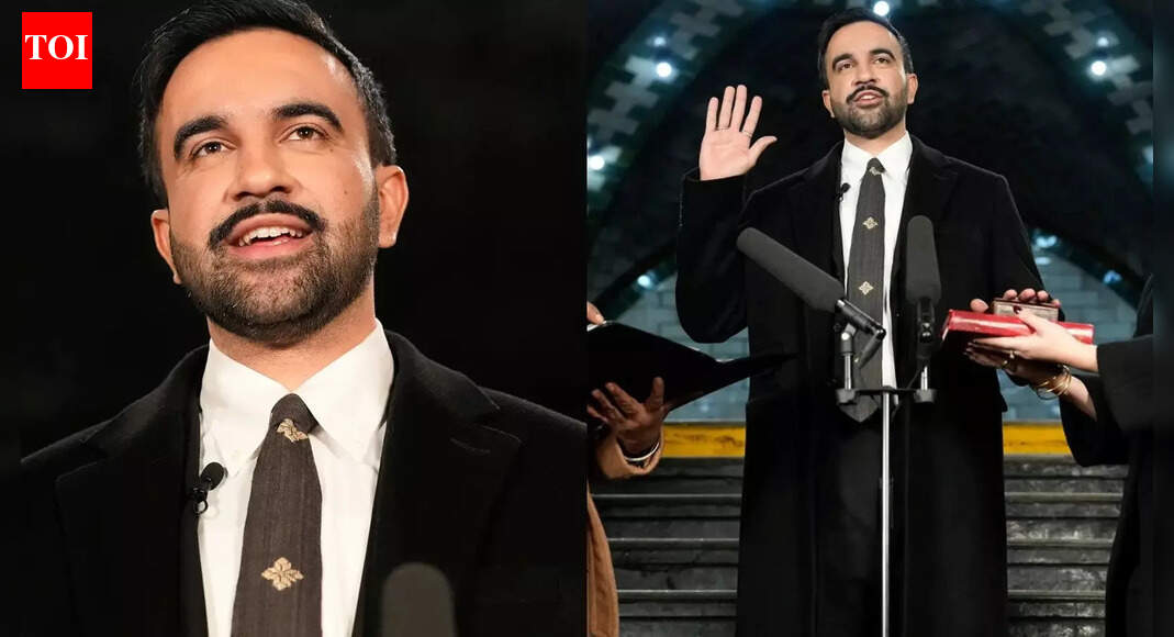 Assam meets New York: Zohran Mamdani's eri silk tie becomes symbol of Indian heritage at NYC mayor inauguration