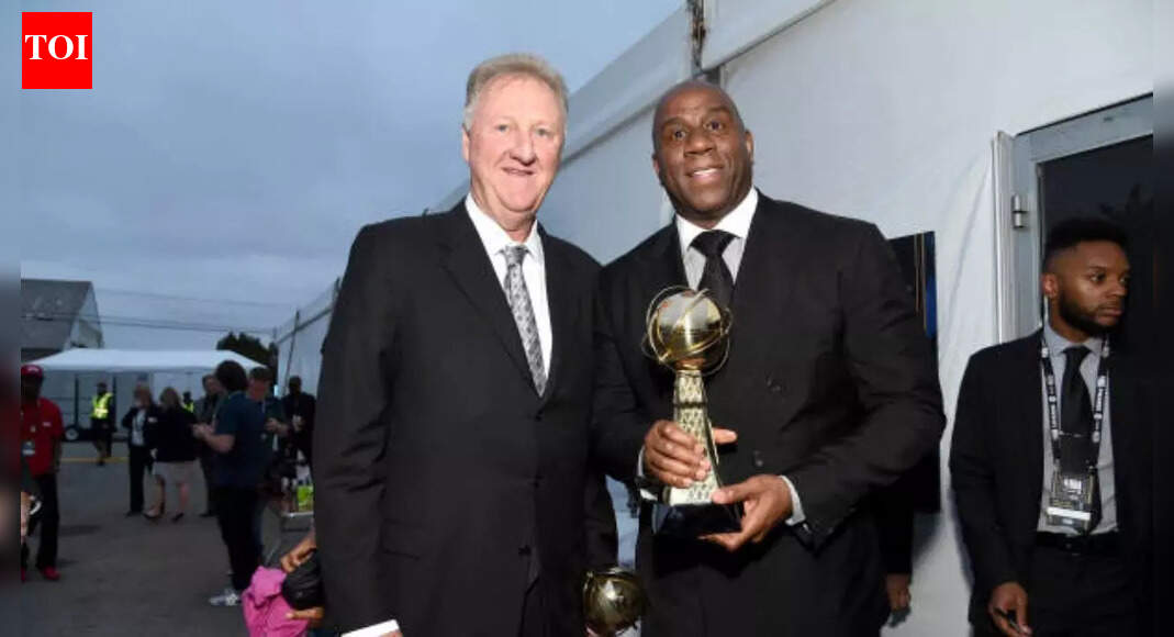 Hall of Famer Larry Bird reflected on the day his rivalry with Magic Johnson turned into friendship