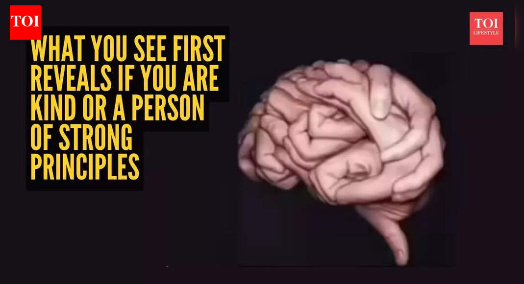 Optical illusion personality test: Brain or hands? What you see first reveals if you are kind or a person of strong principles