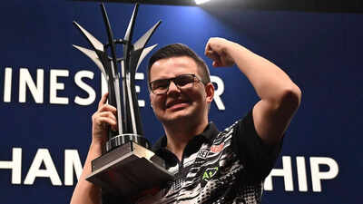 Van’s the man, Gian Van Veen expresses his excitement after qualifying for the massive £1 Million Premier League Darts Tournament