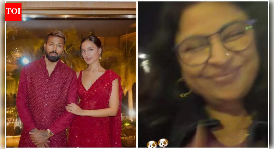 Hardik Pandya starts 2026 on a loved-up note with Mahieka Sharma; her New Year video call with his mother Nalini Pandya melts hearts