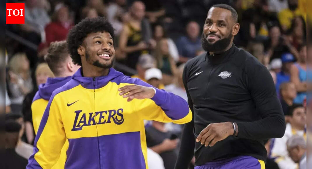 “We emptied the cups”: LeBron James and Bronny James get candid on LA Lakers’ Spill The Tea