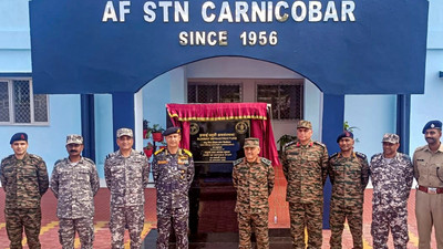 CDS inaugurates upgraded runway at IAF base in Car Nicobar island