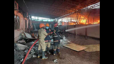 Footwear factory gutted in blaze in Malappuram