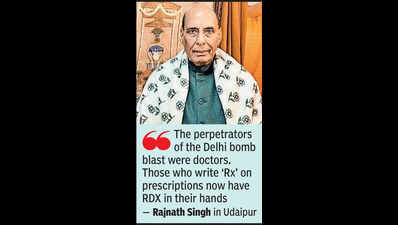 Edu without ‘dharma’ responsible for ‘white-collar terror’: Rajnath