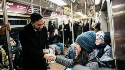 Watch: New York mayor Zohran Mamdani takes subway to work on Day 1; interacts with commuters
