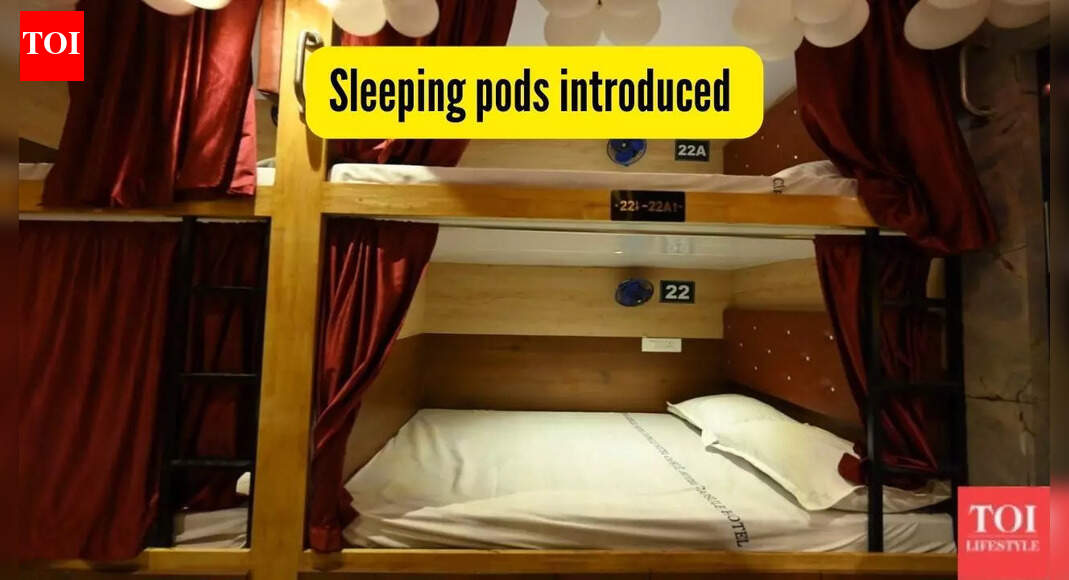 Indian Railways introduces sleeping pods at Guntur, Andhra Pradesh; a game-changer for budget travellers