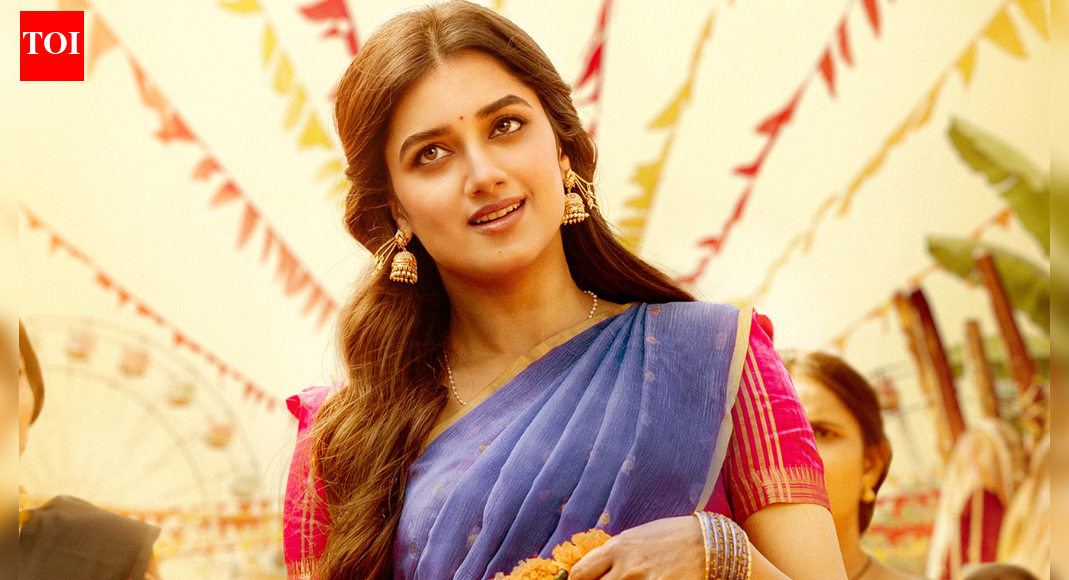 ‘Lenin’: Bhagyashri Borse makes first appearance as female lead BHARATHI in Akhil Akkineni starrer