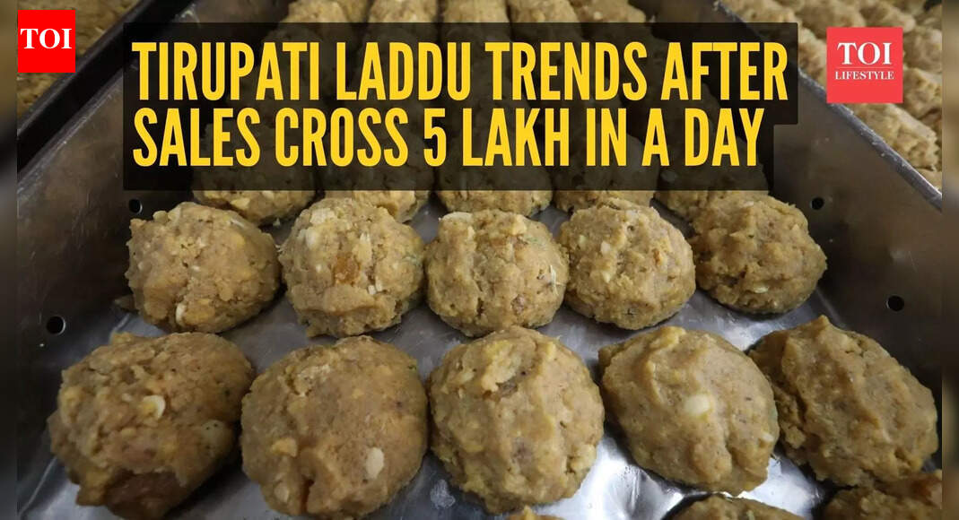 Tirupati laddu trends after sales cross 5 lakh in a day- here’s what happened