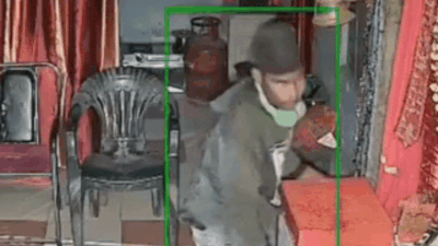 Caught on cam: Thief prays, hesitates for 15 seconds, then steals donation box at Lucknow temple
