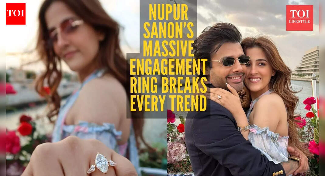 Nupur Sanon-Stebin Ben engagement: All about Nupur Sanon's vintage marquise engagement ring which is turning heads