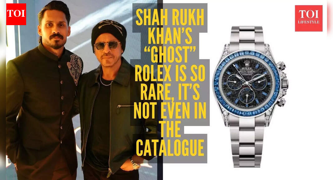 All eyes on Shah Rukh Khan’s wrist: The ultra-rare Rolex that costs ₹13 crore