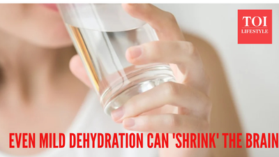 Even mild dehydration can 'shrink' your brain: Here's what you should do to prevent it