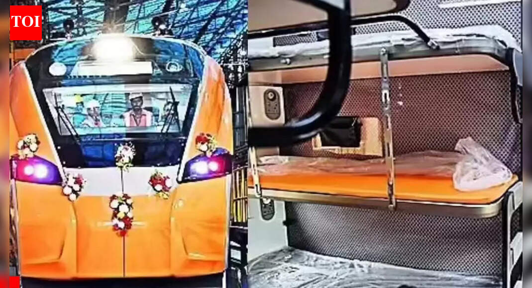 India Reveals First Vande Bharat Sleeper Offering Faster Overnight Travel On Kolkata-Guwahati Line