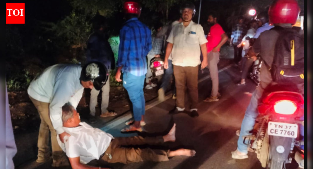 Scooterist injured after collision with wild animal near Coimbatore