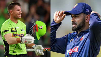 Big Bash: At 39, David Warner equals Virat Kohli in this record; goes past Rohit Sharma