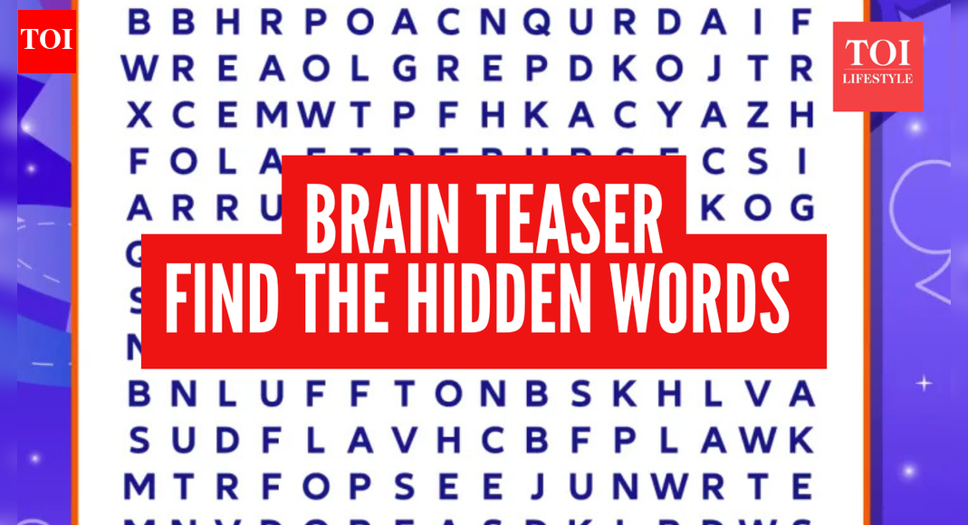 Brain Teaser: We will rename you Wordsmith if you can find the 8 hidden words in 180 seconds