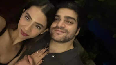 Salman Khan’s nephew Ayaan Agnihotri gets engaged to Tina Rijhwani; Malaika Arora, Seema Sajdeh, Sonakshi Sinha shower love