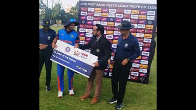 Ashok Sharma’s five-wicket haul helps Rajasthan post thrilling 10-run win over Tamil Nadu in Vijay Hazare Trophy