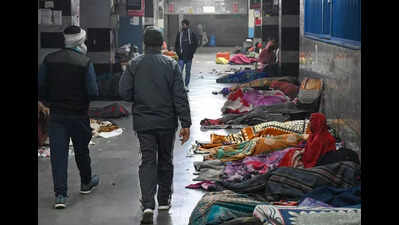 Life outside AIIMS: Night after night, they wait for care in the cold