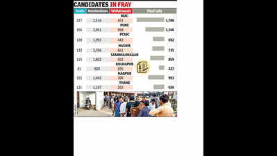 15,931 candidates to fight it out in municipal corporation polls