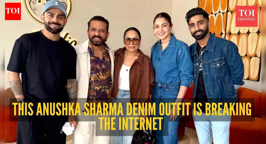 Anushka Sharma just proved denim-on-denim is never a bad idea