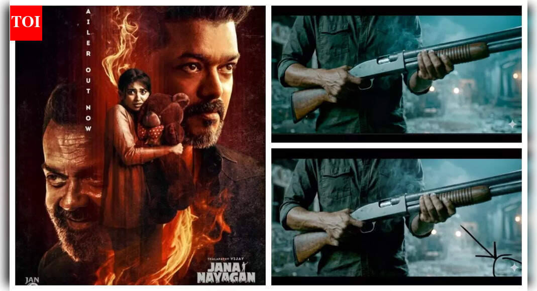 'Jana Nayagan' trailer: Vijay's new movie called out for using Gemini software; Fans spot AI logo