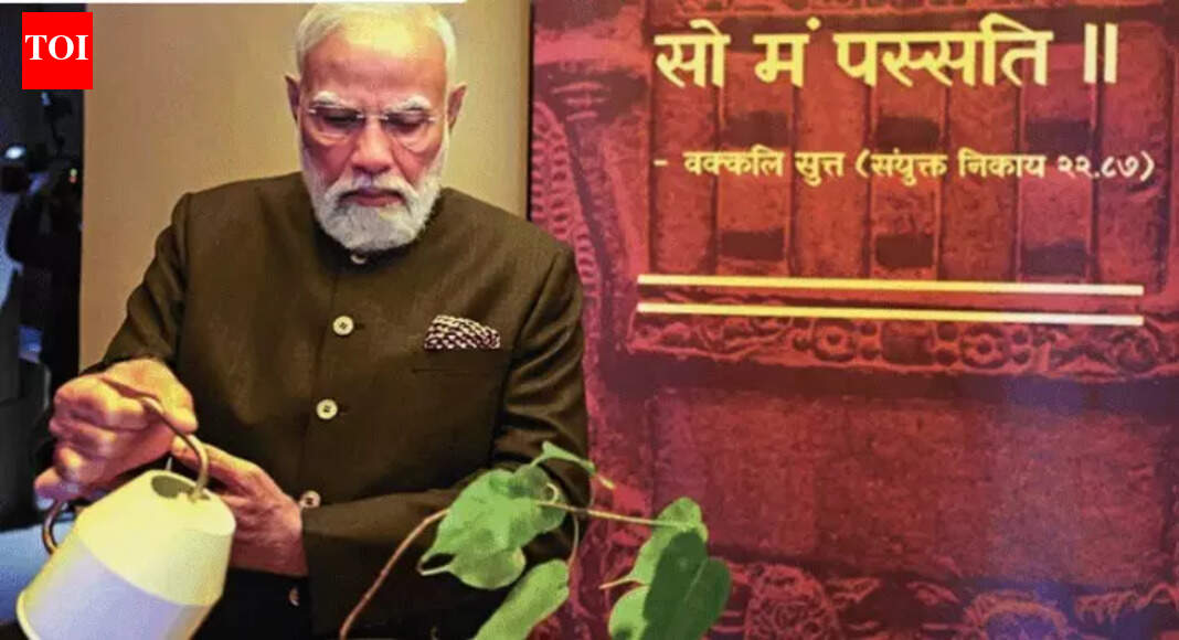 Sacred Buddha relics inseparable part of our civilisation: PM Modi