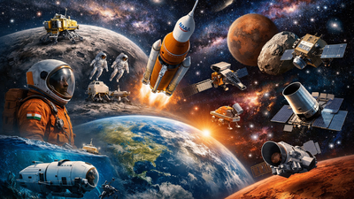 A pivotal year beyond Earth: Scientific missions set to redefine space exploration in 2026