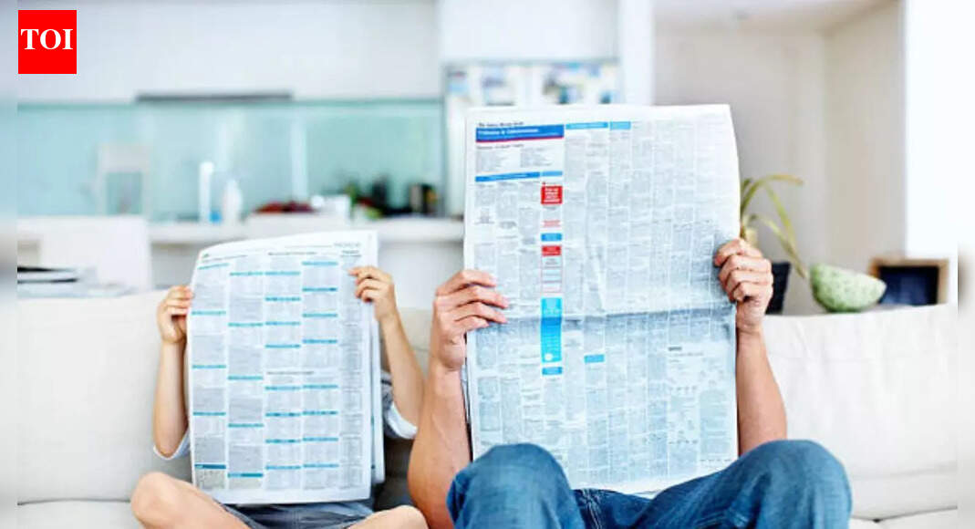 Why should parents encourage children to read newspaper articles?