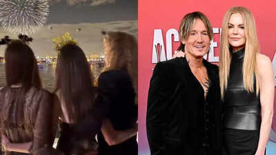 Nicole Kidman rings in the New Year with her daughters after announcing divorce from singer Keith Urban: 'Looking forward into 2026 xx'