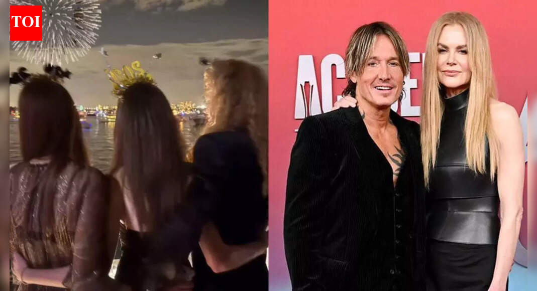 Nicole Kidman rings in the New Year with her daughters after announcing divorce from singer Keith Urban: 'Looking forward into 2026 xx'