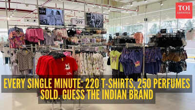 Not Zara or H&M: This Indian brand sells 220 T-shirts, 60 denims and 250 fragrances every minute