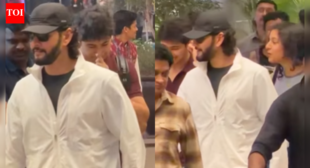 ‘Varanasi’ star Mahesh Babu returns to Hyderabad with family after New Year's vacation; airport clip wins fans' hearts