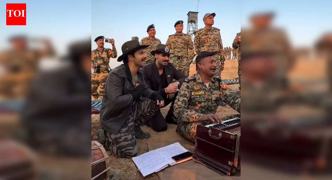 ‘Border 2’ song ‘Ghar Kab Aaoge’ wins hearts as Varun Dhawan, Ahan Shetty jam with Indian soldiers